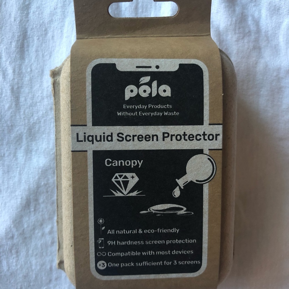 Canopy liquid screen protector